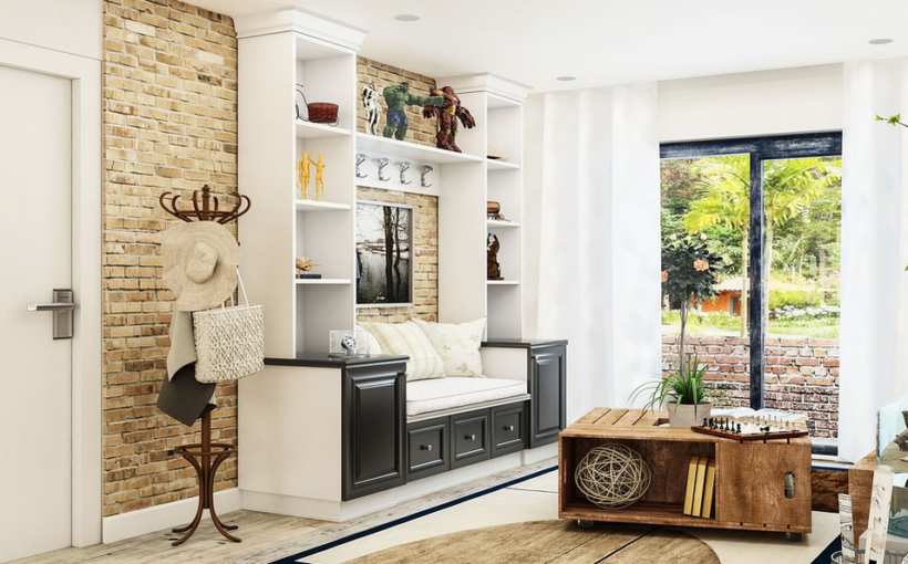 a furnished apartment